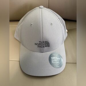 BNWT UNISEX THE NORTH FACE CAP HAT CLASSIC FIT GRAY ONE SIZE FIT MOST (OSFM)